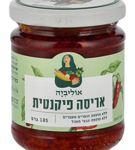 אוליביה ממרח אריסה פיקנטית 185 גרם