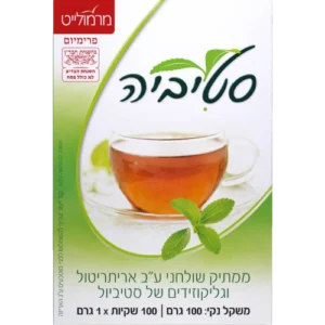 מר" סטיביה -100 שקיות