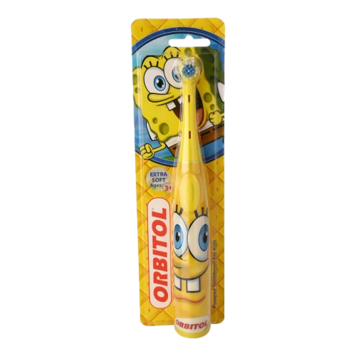 מברשת שיניים חשמלית לילדים Orbitol בובספוג