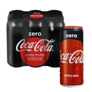 6 פחיות קולה דל קלוריות