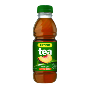 משקה תה קר SPRING בטעם אפרסק, 500 מ״ל