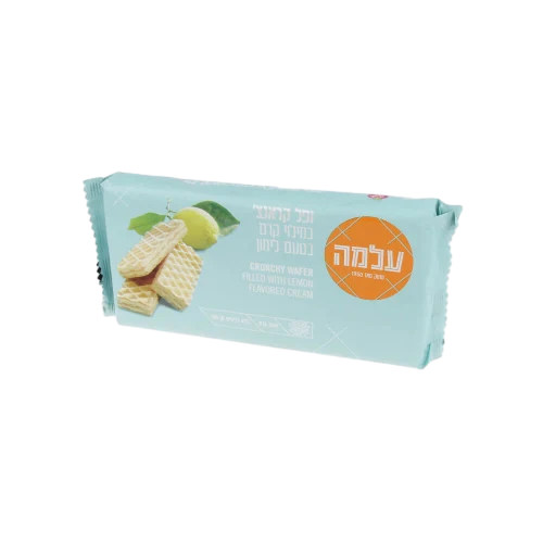 וופל עלמה בלגי-לימון 200 גר"