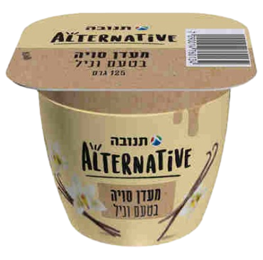 מעדן סויה בטעם וניל 3% אלטר' 125 גרם