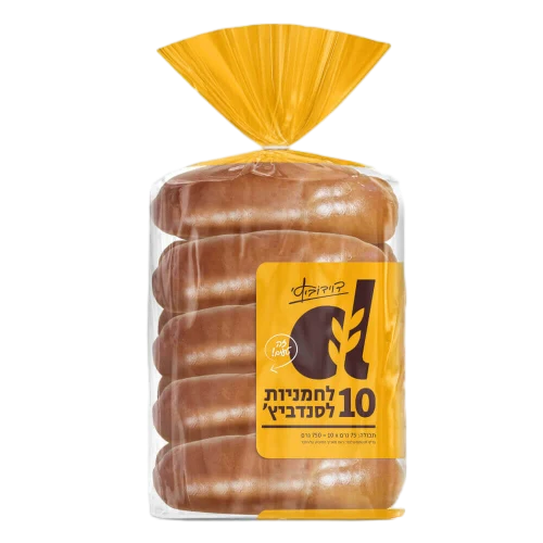 לחמניות רגילות לסנדביץ