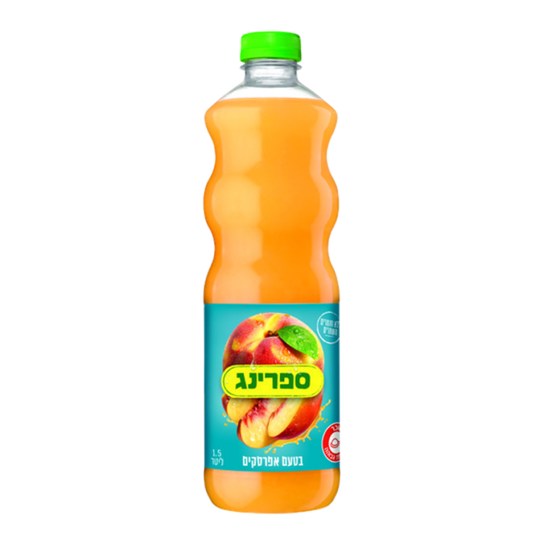 ספרינג אפרסק 1.5 ליטר