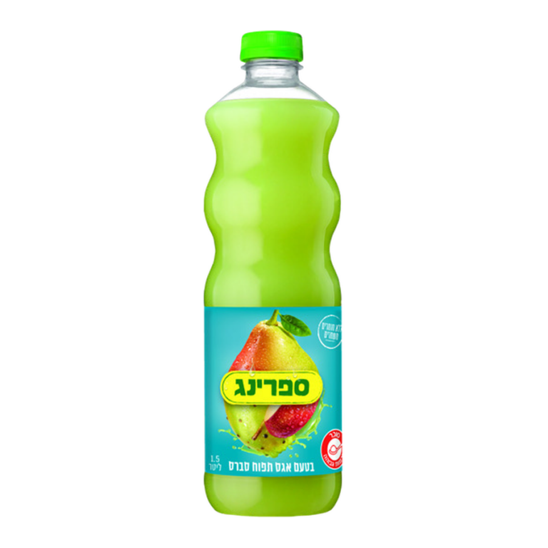 ספרינג אגס תפוח סברס 1.5 ליטר