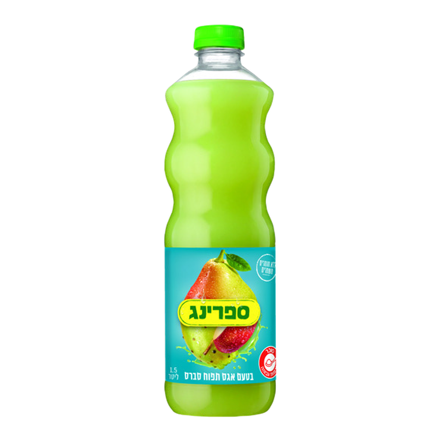 ספרינג אגס תפוח סברס 1.5 ליטר