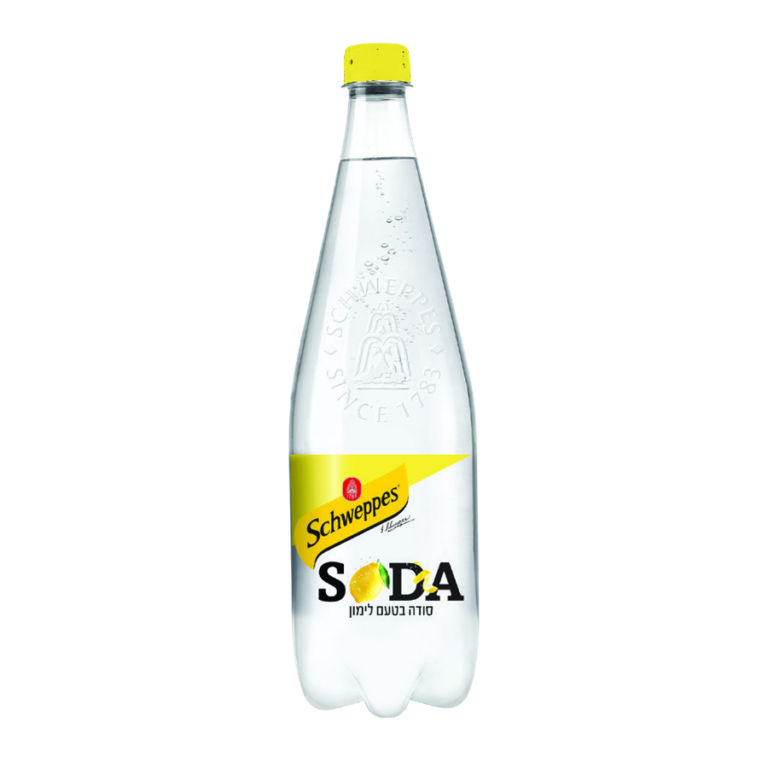 שוופס סודה לימון 1 ליטר