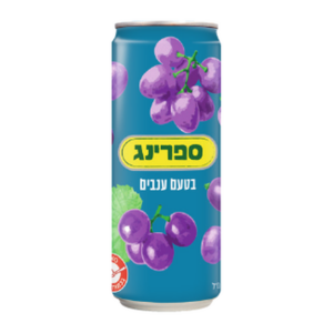 ענבים 330 מ״ל פחית