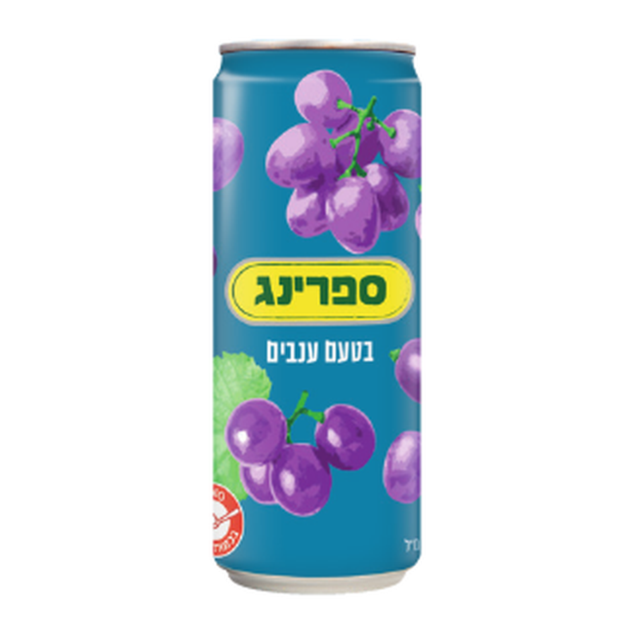 ענבים 330 מ״ל פחית
