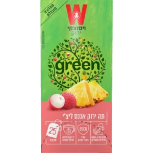 תה ירוק אננס ליצ'י