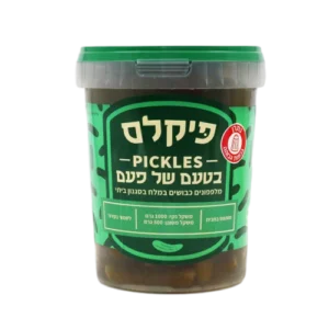 מלפפונים כבושים במלח בסגנון ביתי