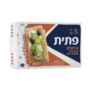 פתית קרקר 6 דגנים 250 גר"