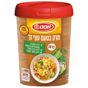 מרק מרק זך טעם עוף 6*400גרם