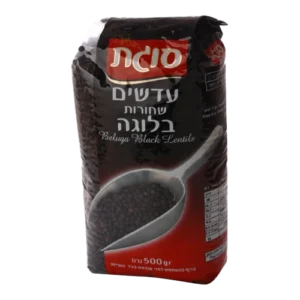 עדשים שחורות בלוגה