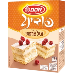פודנג בטעם וניל צרפתי 80 גר