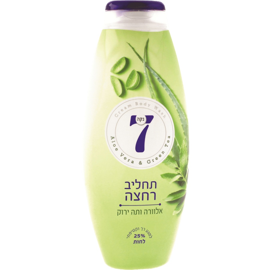 תחליב רחצה אלוורה ותה ירוק - 750 מ״ל