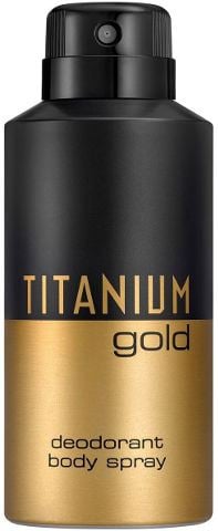 ספריי גוף טיטניום GOLD - 150 מ״ל