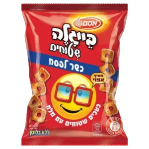 בייגלה אוסם שטוחים מלח 200 גר