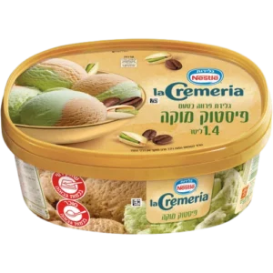 לה-קרמיה-פיסטוק מוקה פרווה בדצ 1 ליטר