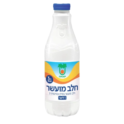 חלב יטבתה 3% 1 ל'
