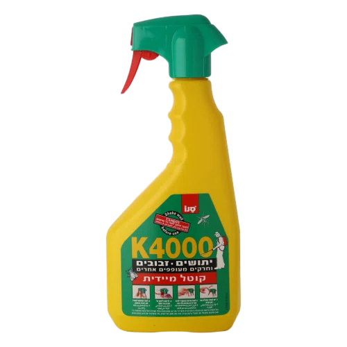 תרסיס קוטל מעופפים K4000, ‏750 מ״ל