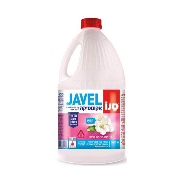 סנו JAVEL פריחה לבנה - 4 ליטר