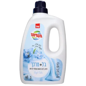 ג'ל+מרכך סופט 3 ליטר