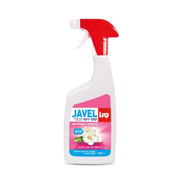 קצף ניקוי סנו JAVEL פריחה לבנה - 1 ליטר