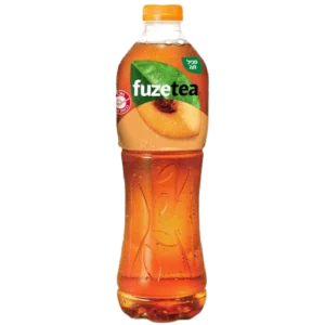 משקה תה קר FUZE TEA בטעם אפרסק, 1.5 ליטר