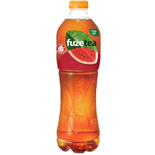משקה תה קר FUZE TEA בטעם אבטיח, 1.5 ליטר