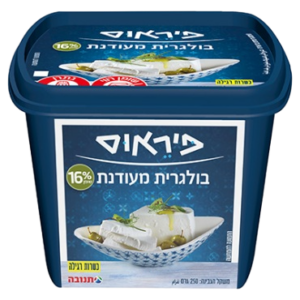 בולגרית מעודנת פיראוס 16% שומן 250 גרם