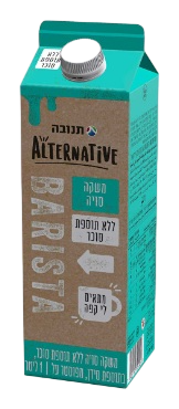 משקה סויה ללא תוספת סוכר אלטרנטיב 1 ליטר