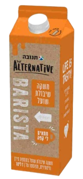 משקה שיבולת שועל בריסטה אלטרנטיב 1 ליטר