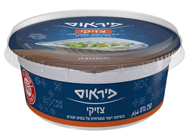 ציזיקי פיראוס 9% שומן 250 גרם