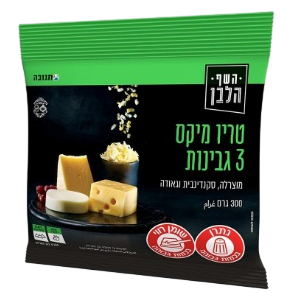 גבינה מגורדת טריו 27% שומן השף הלבן 300 גרם