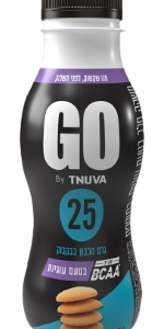 משקה חלבון GO בטעם עוגיות, 340 מ״ל