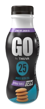 משקה חלבון GO בטעם עוגיות, 340 מ״ל