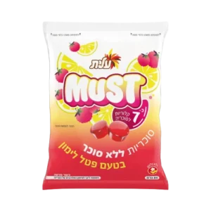 סוכריות ללא סוכר פטל לימון