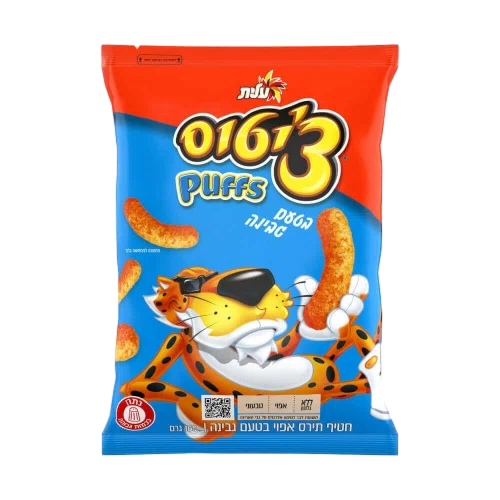 צ׳יטוס PUFFS בטעם גבינה, 160 גרם