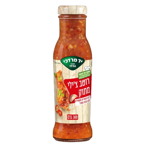 רוטב צ׳ילי מתוק יד מרדכי, 300 גרם