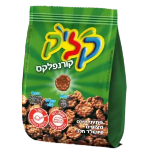 קליק קורנפלקס בציפוי שוקולד, 65 גרם