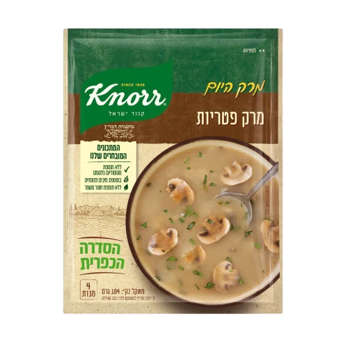 מרק פטריות עשיר