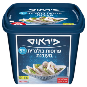 בולגרית מעודנת פרוסות פיראוס 5% 200 גרם