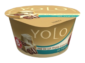 מעדן יולו שכבות עם קפה ושוקולד לבן