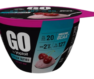 יוגורט חלבון יופלה GO אוורירי בטעם דובדבן