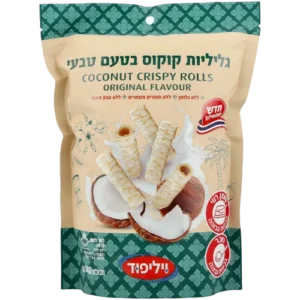 גליליות קוקוס טבעי
