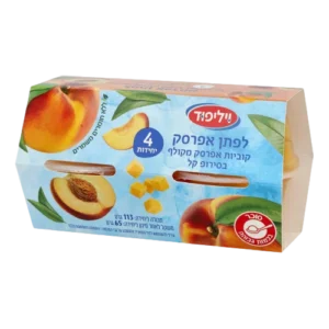 רביעיית לפתן אפרסק בסירופ קל