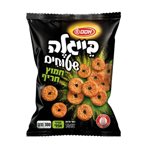 בייגלה שטוחים חמוץ חריף