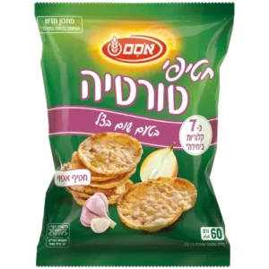 אסם חטיפי פריכונים שום בצל